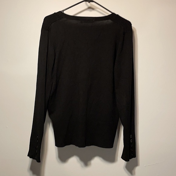 Ricki’s Black button-up Knit Cardigan - Picture 4 of 5